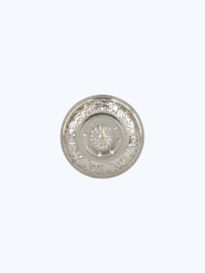 Head Crown Heavy with Kaga Inlay (Chrysanthemum)