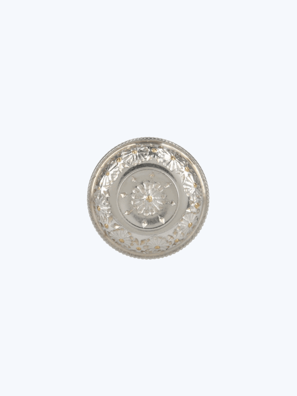 Head Crown Heavy with Kaga Inlay (Chrysanthemum)